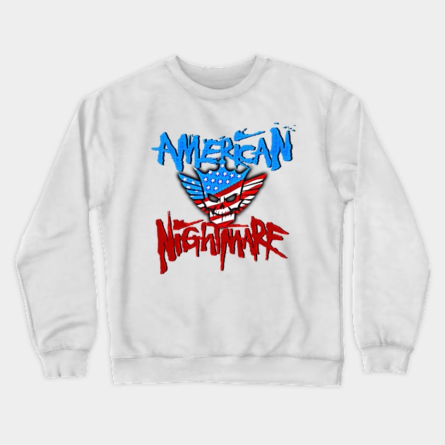 American Nightmare // Retro Comics Style Crewneck Sweatshirt by Kolovos Comic